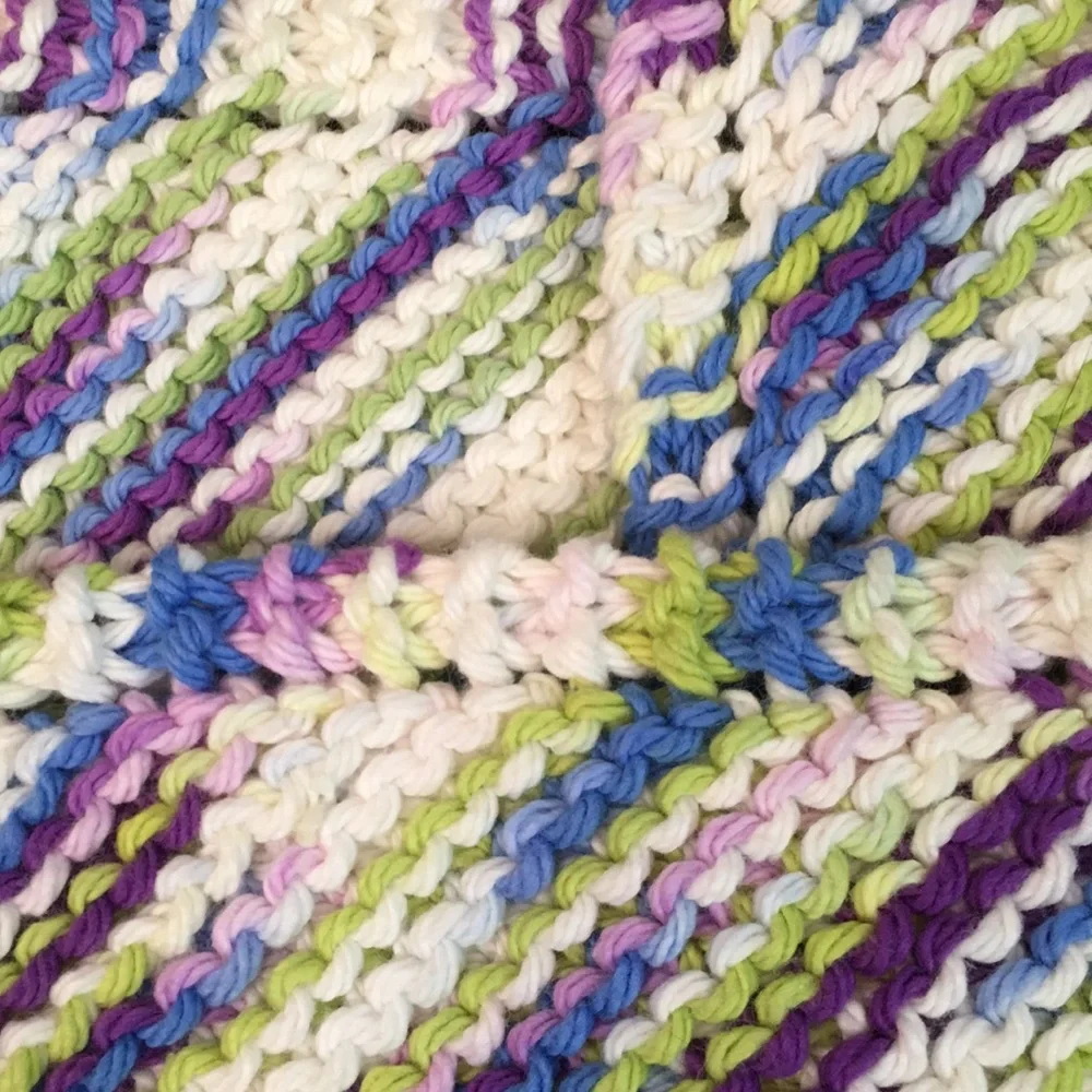 Handmade Organic Cotton Washcloth Trio